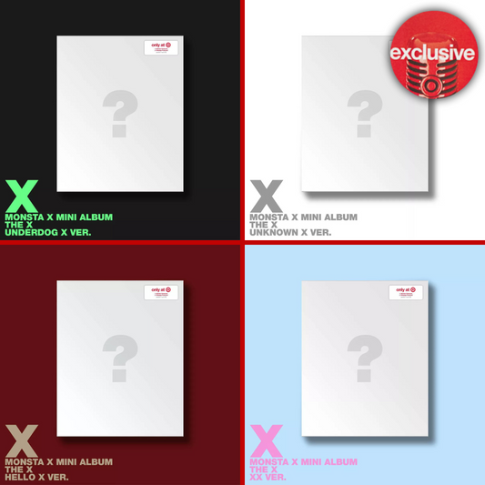 (PREVENTA) MONSTA X - 13TH MINI ALBUM [THE X] (TARGET EXCLUSIVE)
