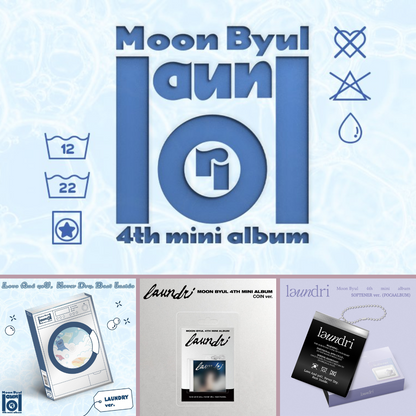(PREVENTA) MOON BYUL (MAMAMOO) - 4TH MINI ALBUM [laundri]