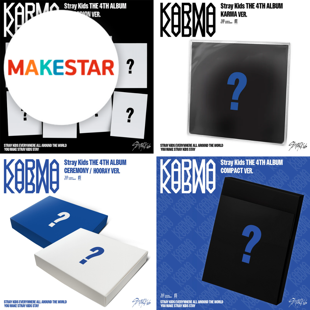 (PREVENTA) STRAY KIDS - 4th album [KARMA] + MAKESTAR GIFT