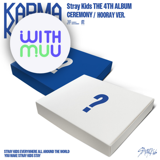 (PREVENTA) STRAY KIDS - 4th album [KARMA] + WITHMUU GIFT