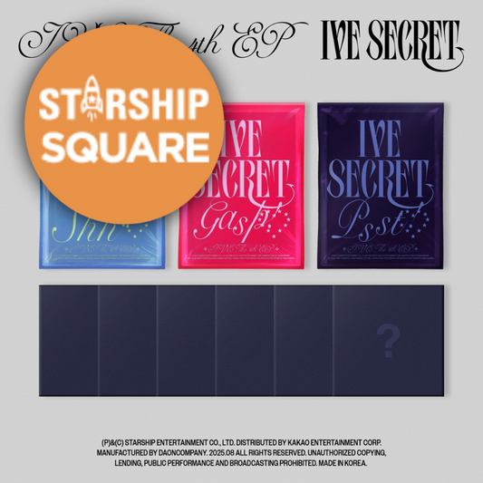 (PREVENTA) IVE - THE 4TH EP [IVE SECRET] + STARSHIP SQUARE GIFT