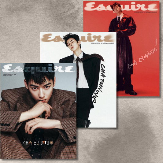 (PREVENTA) CHA EUN-WOO - SEPTEMBER 2025 [ESQUIRE]
