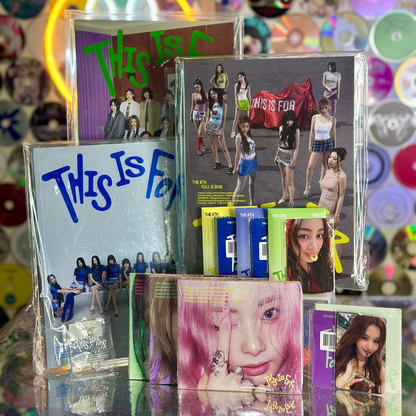 TWICE - 4th Full Album [THIS IS FOR] + JYP GIFT