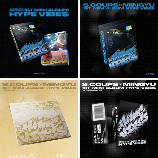 (PREVENTA) (SEVENTEEN) S.COUPS X MINGYU - 1ST MINI ALBUM [HYPE VIBES]