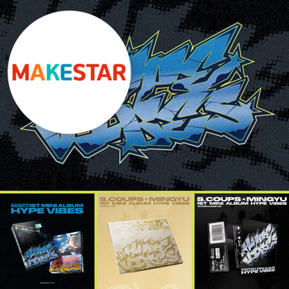 (PREVENTA) (SEVENTEEN) S.COUPS X MINGYU - 1ST MINI ALBUM [HYPE VIBES] + MAKESTAR GIFT
