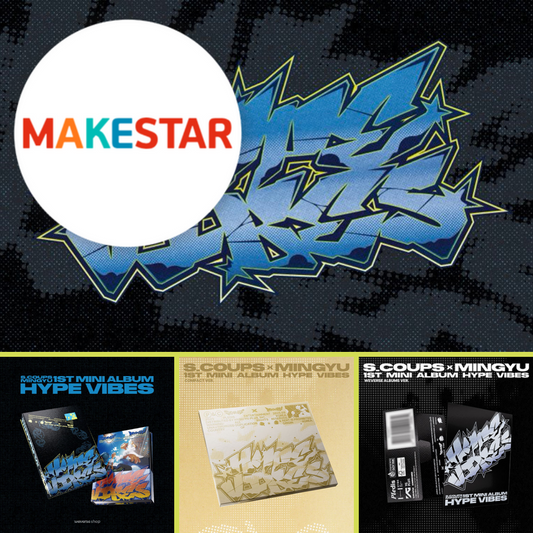 (PREVENTA) (SEVENTEEN) S.COUPS X MINGYU - 1ST MINI ALBUM [HYPE VIBES] + MAKESTAR GIFT