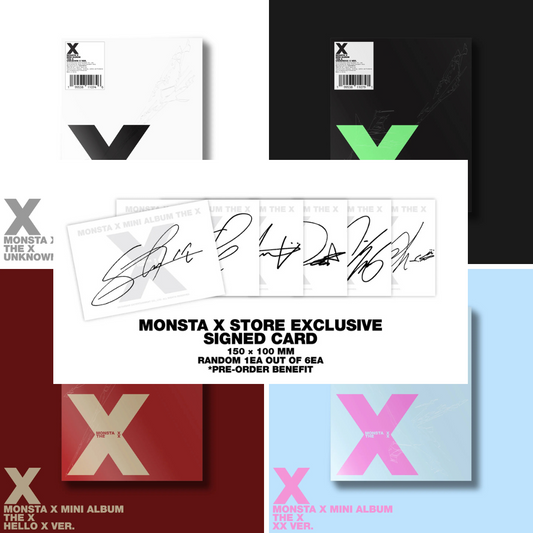 (PREVENTA) MONSTA X - THE X (SIGNED)