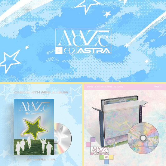 (PREVENTA) ONEWE - 4th Mini Album [MAZE : AD ASTRA]