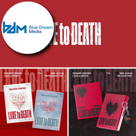 (PREVENTA) Xdinary Heroes - 7th Mini Album [LXVE to DEATH] + BDM GIFT