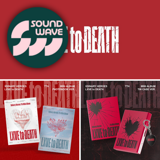 (PREVENTA) Xdinary Heroes - 7th Mini Album [LXVE to DEATH] + SOUNDWAVE GIFT