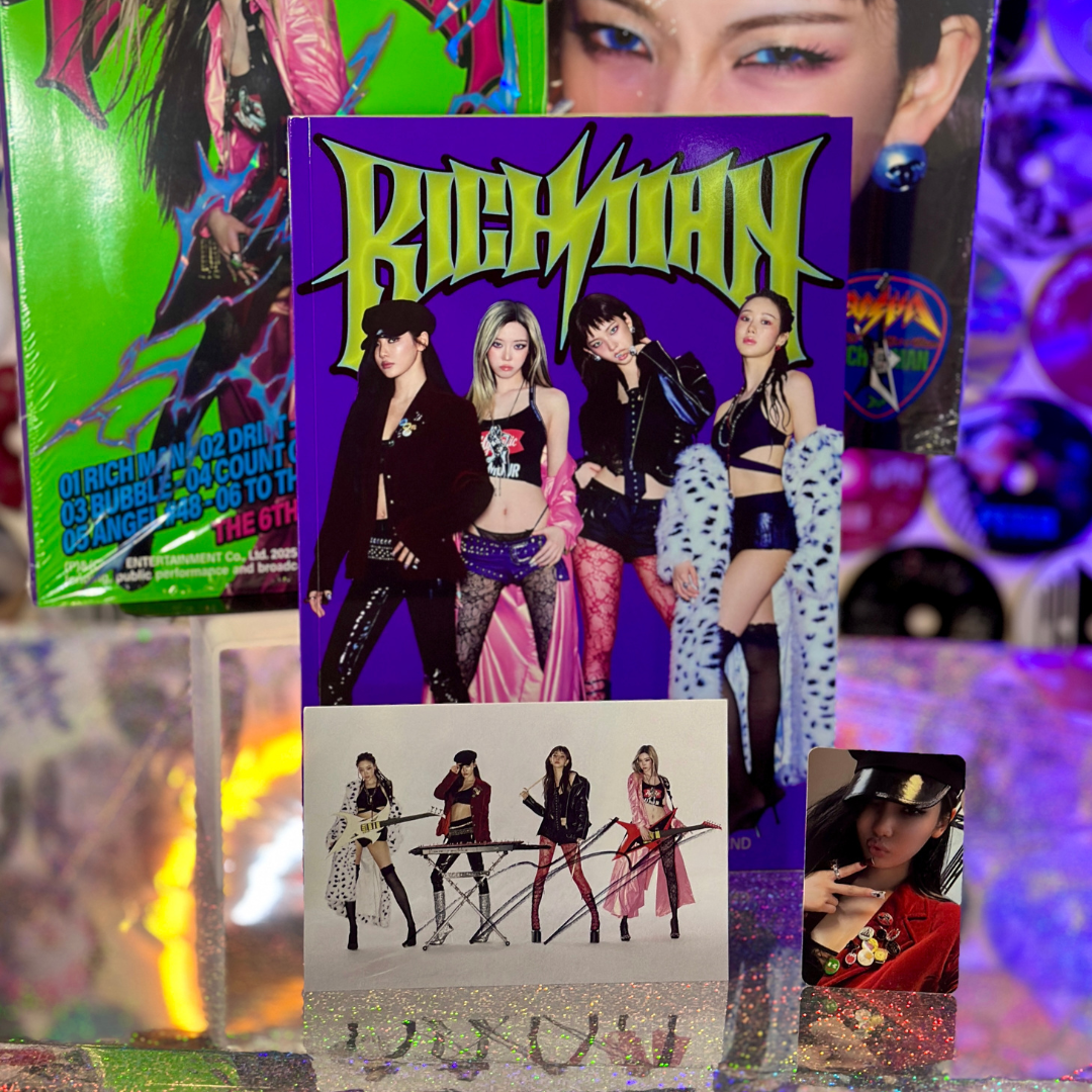 AESPA - [Rich Man] The 6th Mini Album ENERGY Ver (SIGNED)
