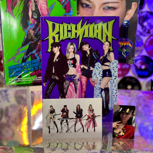 AESPA - [Rich Man] The 6th Mini Album ENERGY Ver (SIGNED)
