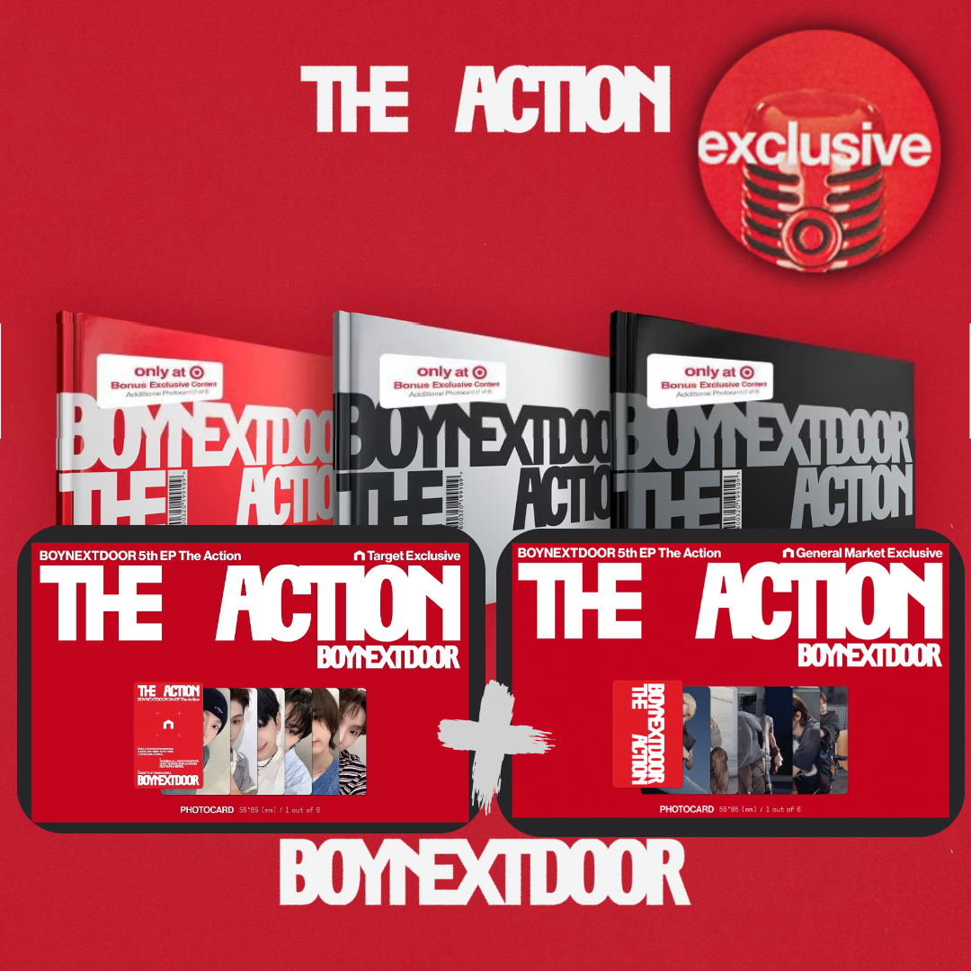 BOYNEXTDOOR - 5th EP [The Action] (TARGET EXCLUSIVE)