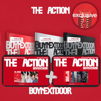 BOYNEXTDOOR - 5th EP [The Action] (TARGET EXCLUSIVE)