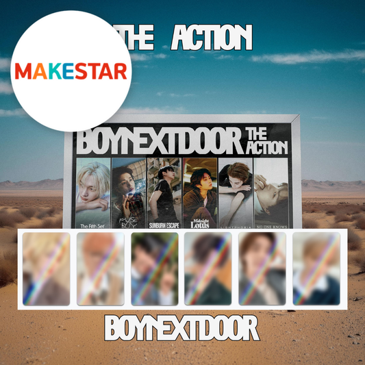 (PREVENTA) BOYNEXTDOOR - 5th EP [The Action] (FRAME VER.) + MAKESTAR GIFT