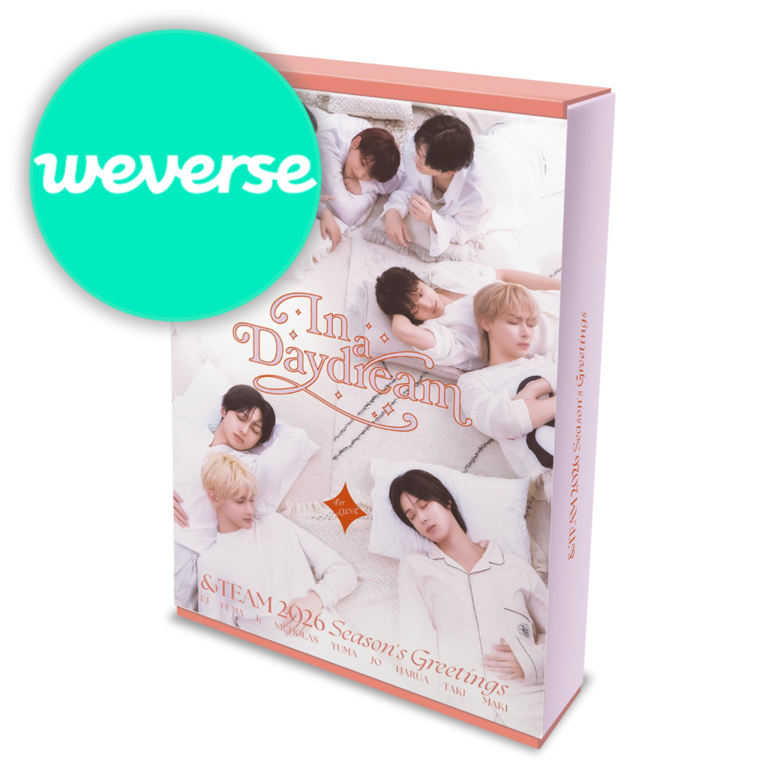 (PREVENTA) &TEAM - 2026 SEASON'S GREETINGS [IN A DREAM] + WEVERSE GIFT