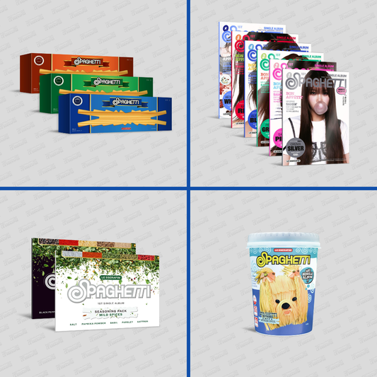 (PREVENTA) LE SSERAFIM - 1st Single Album 'SPAGHETTI'