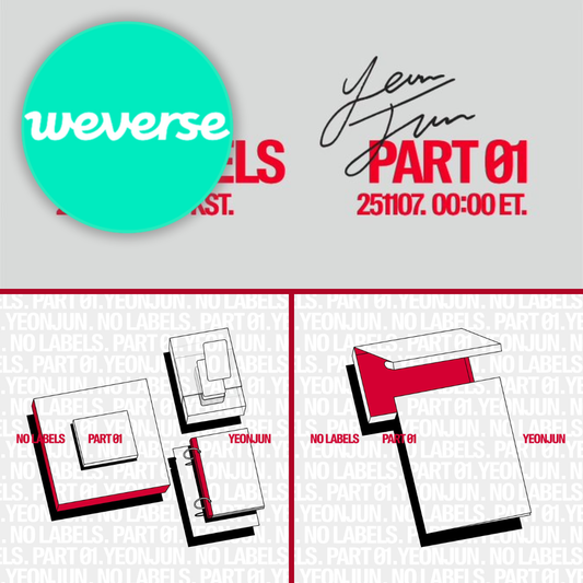 (PREVENTA) YEONJUN - NO LABELS: PART 01 + WEVERSE GIFT