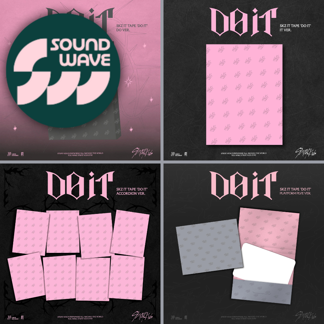 (PREVENTA) STRAY KIDS - IT TAPE [DO IT] + SOUNDWAVE GIFT