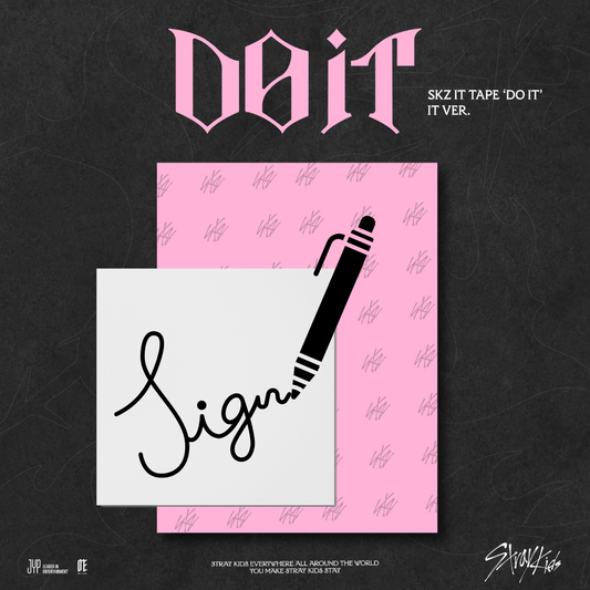 (PREVENTA) STRAY KIDS - SKZ IT TAPE [DO IT] STRAY KIDS US SHOP (SIGNED)