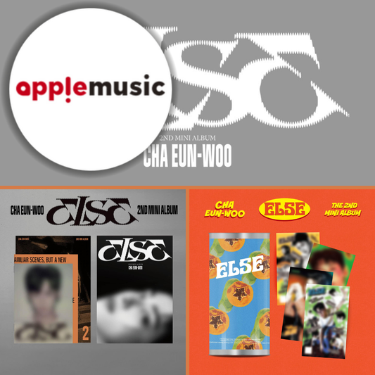 (PREVENTA) CHA EUN-WOO - 2ND MINI ALBUM [ELSE] + APPLEMUSIC GIFT