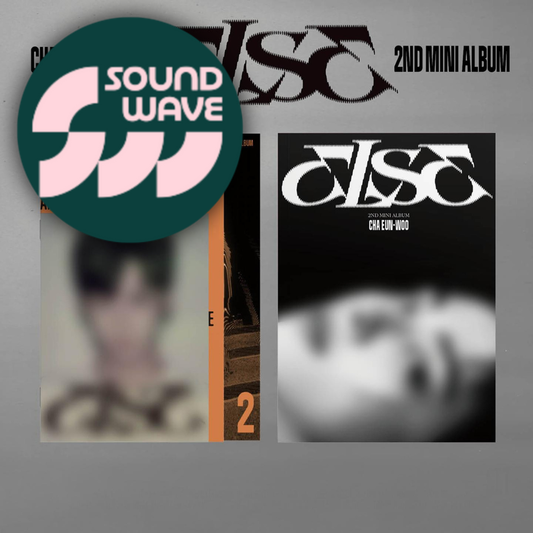 (PREVENTA) CHA EUN-WOO - 2ND MINI ALBUM [ELSE] + SOUNDWAVE GIFT