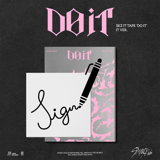 (PREVENTA) STRAY KIDS - SKZ IT TAPE [DO IT] STRAY KIDS US SHOP (SIGNED)