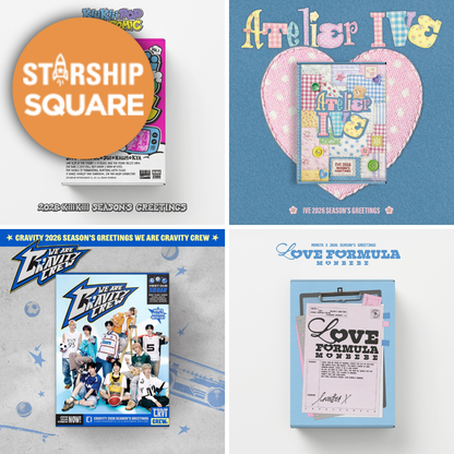 (PREVENTA) STARSHIP - 2026 SEASON'S GREETINGS + STARSHIP SQUARE GIFT