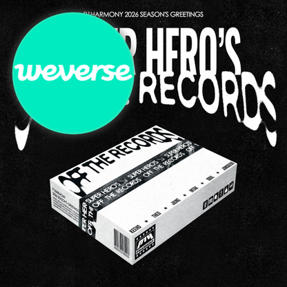(PREVENTA) P1HARMONY - 2026 SEASON'S GREETINGS [SUPER HERO'S OFF THE RECORD] + WEVERSE GIFT