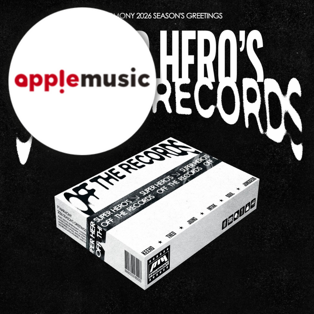 (PREVENTA) P1HARMONY - 2026 SEASON'S GREETINGS [SUPER HERO'S OFF THE RECORD] + APPLEMUSIC GIFT