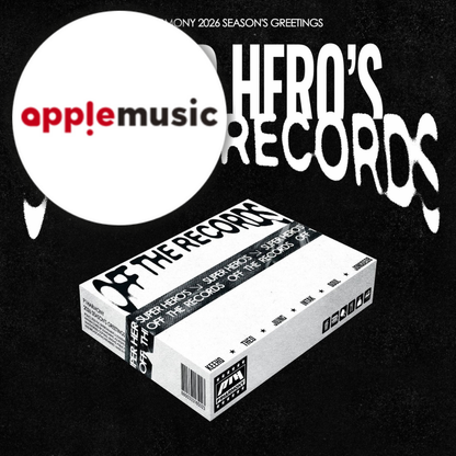 (PREVENTA) P1HARMONY - 2026 SEASON'S GREETINGS [SUPER HERO'S OFF THE RECORD] + APPLEMUSIC GIFT