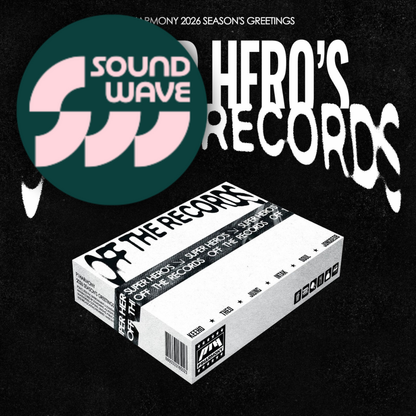 (PREVENTA) P1HARMONY - 2026 SEASON'S GREETINGS [SUPER HERO'S OFF THE RECORD] + SOUNDWAVE GIFT