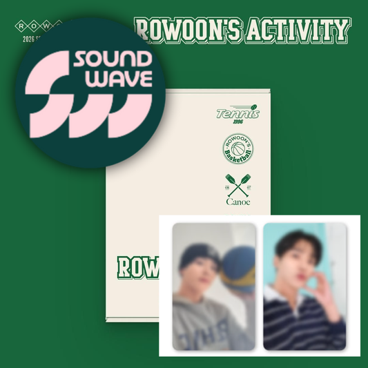 (PREVENTA) RO WOON - 2026 SEASON'S GREETINGS [RO WOON'S ACTIVITY] + SOUNDWAVE GIFT