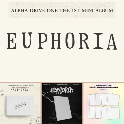 (PREVENTA) ALPHA DRIVE ONE - THE 1ST MINI ALBUM [EUPHORIA]