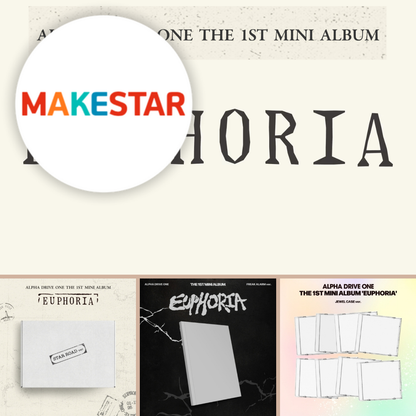 (PREVENTA) ALPHA DRIVE ONE - THE 1ST MINI ALBUM [EUPHORIA] + MAKESTAR GIFT