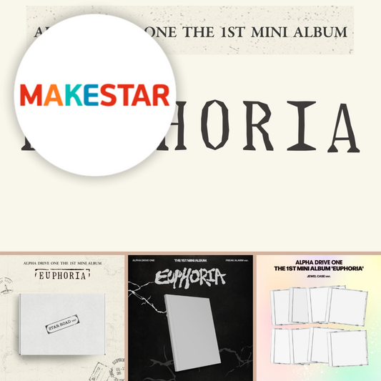 (PREVENTA) ALPHA DRIVE ONE - THE 1ST MINI ALBUM [EUPHORIA] + MAKESTAR GIFT