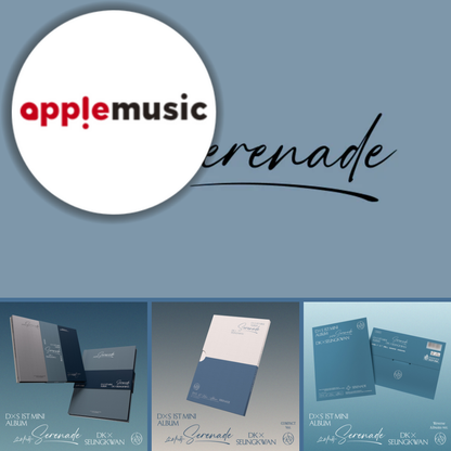(PREVENTA)  DXS (SEVENTEEN) - 1ST MINI ALBUM [SERENADE] + APPLE MUSIC GIFT