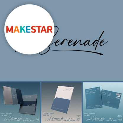 (PREVENTA)  DXS (SEVENTEEN) - 1ST MINI ALBUM [SERENADE] + MAKESTAR GIFT