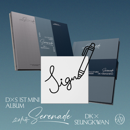 (PREVENTA)  DXS (SEVENTEEN) - 1ST MINI ALBUM [SERENADE] + D2C SIGNED
