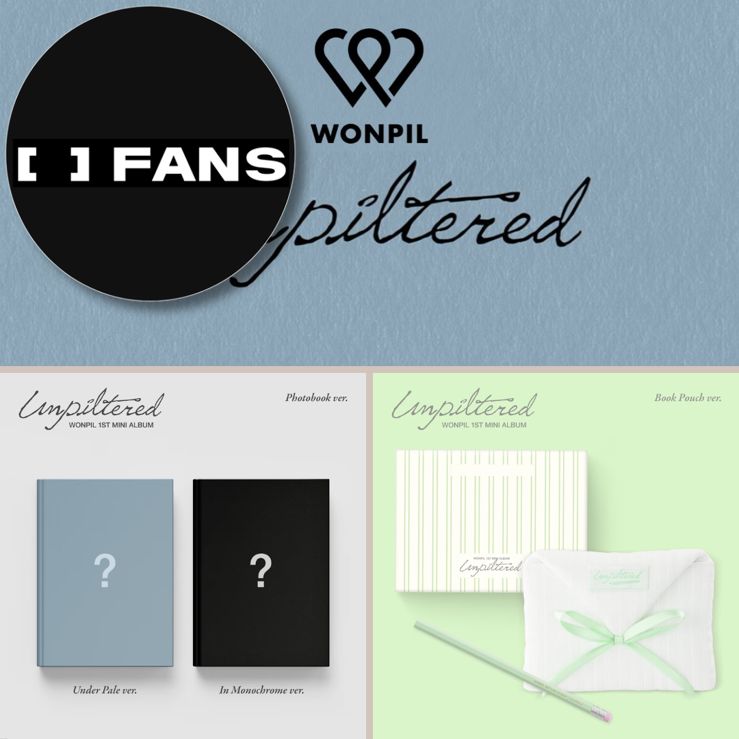 (PREVENTA) WONPIL (DAY6) - 1st Mini Album [UNPILTERED] + FANS SHOP (JYP) GIFT