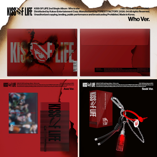 (PREVENTA) KISS OF LIFE - 2nd Single Album [Who is she]