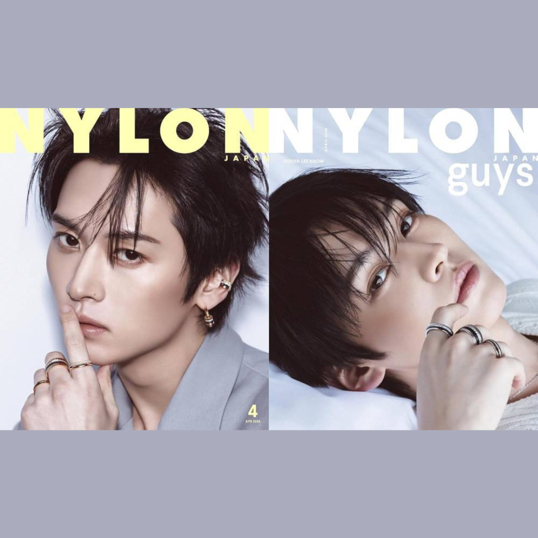 (SOBREPEDIDO) (SKZ) LEE KNOW - APRIL 2026 [NYLON] JAPAN