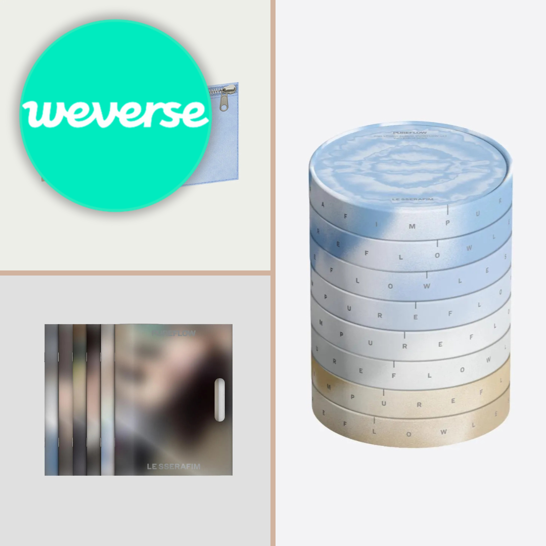 (PREVENTA) LE SSERAFIM - 2nd Studio Album ‘PUREFLOW’ pt.1 + WEVERSE GIFT