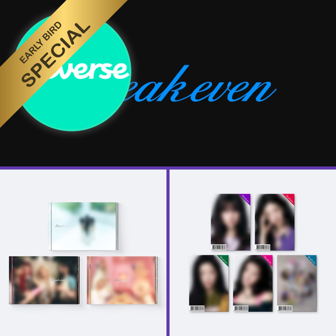 (PREVENTA) ILLIT - 5th Mini Album [BREAK EVEN] + WEVERSE GIFT (EARLY-BIRD)
