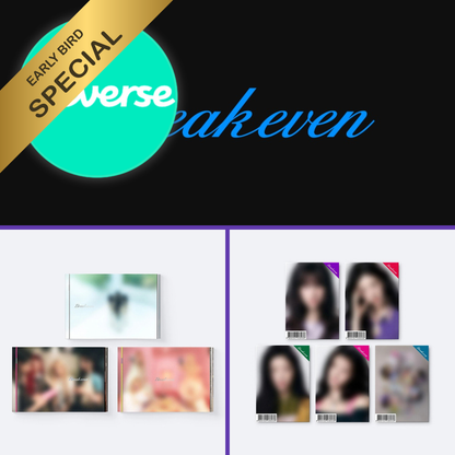 (PREVENTA) ILLIT - 5th Mini Album [BREAK EVEN] + WEVERSE GIFT (EARLY-BIRD)