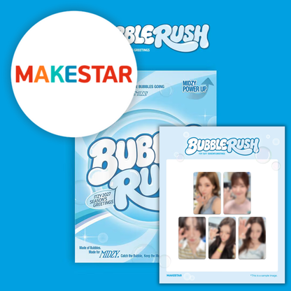 (PREVENTA) ITZY - 2027 SEASON’S GREETINGS [BUBBLE RUSH] + MAKESTAR GIFT
