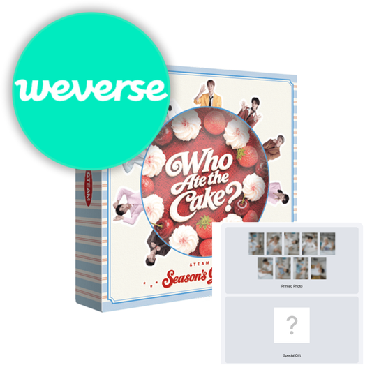 (PREVENTA) &TEAM - 2027 SEASON’S GREETINGS [Who Ate the Cake?]+ WEVERSE GIFT