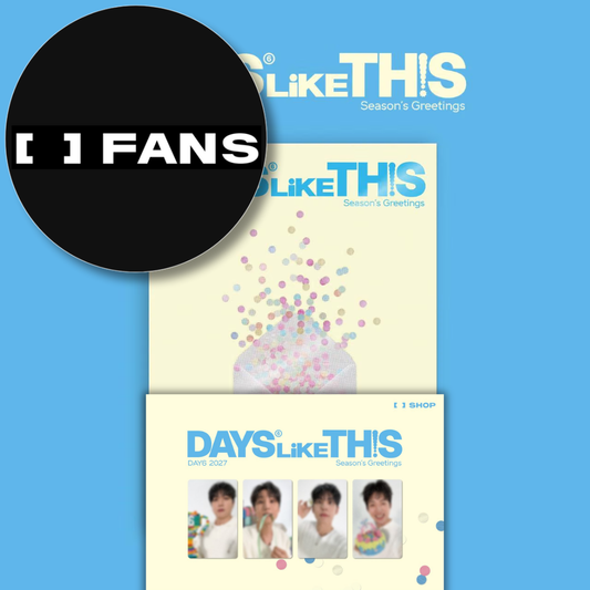 (PREVENTA) DAY6- 2027 SEASON’S GREETINGS [DAYS LIKE THIS] + FANS SHOP GIFT