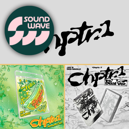 (PREVENTA) JAY B - 3rd Single Album [Chptr. 1] + SOUNDWAVE GIFT