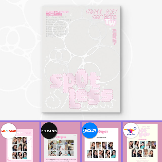 (PREVENTA) TWICE - 2027 SEASON’S GREETINGS [SPOTLESS] + P.O.B
